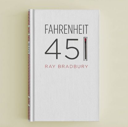 تصویر  Fahrenheit 451 by Ray Bradbury